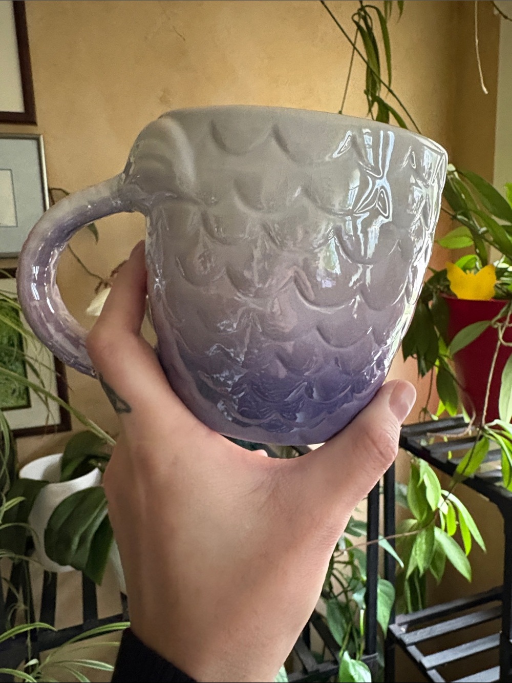 Ombré Mermaid Coffee Cup